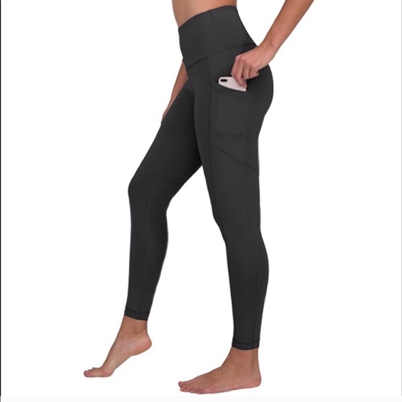 90 Degree By Reflex Pants - 90 Degree By Reflex Hi Waist Side Pocket Leggings